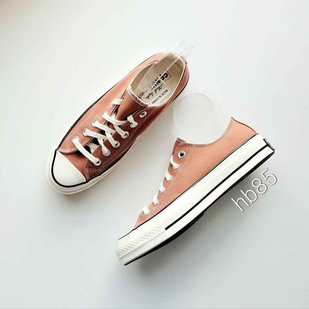 Converse Chuck 70 Ox Mineral Clay Egret Black Men's 13